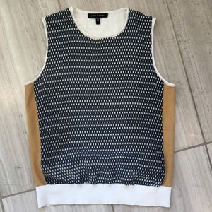 Judith & Charles Silk Woven Front Camisole - Size L